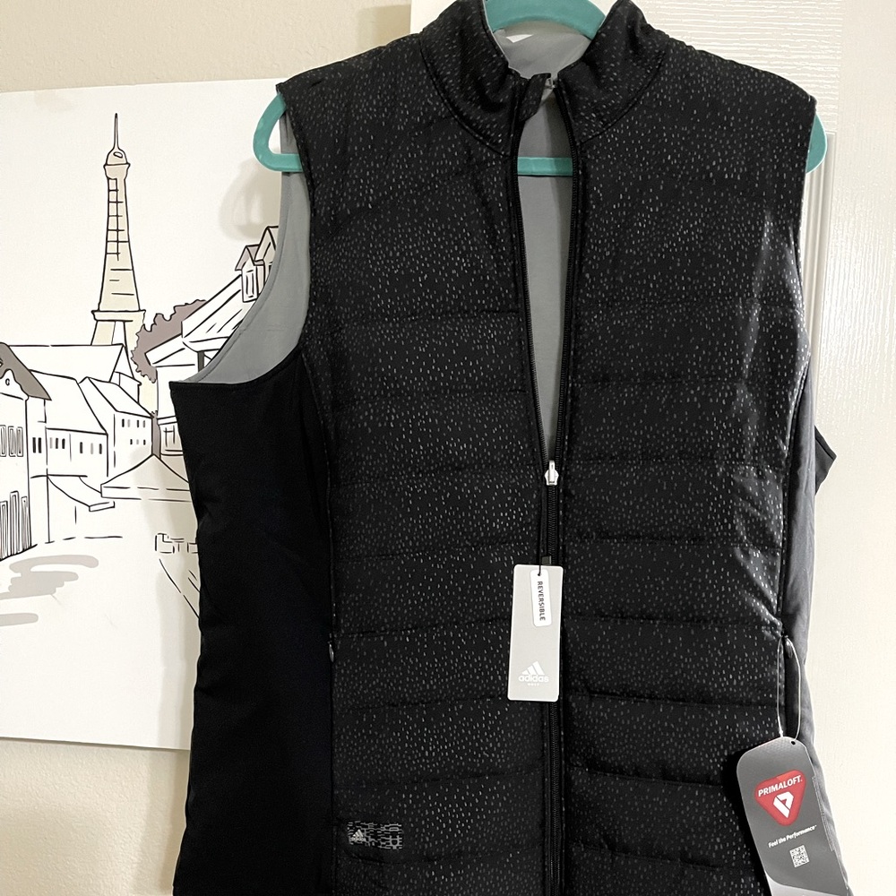 Adidas women’s reversible vest NWT